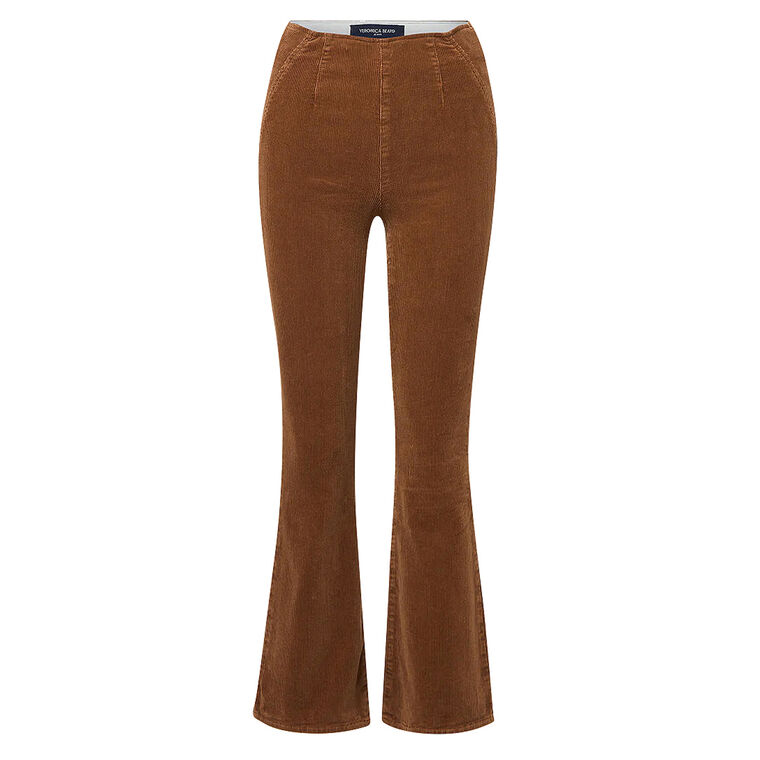 Carson Corduroy Off-Duty Kick-Flare Pant image number null