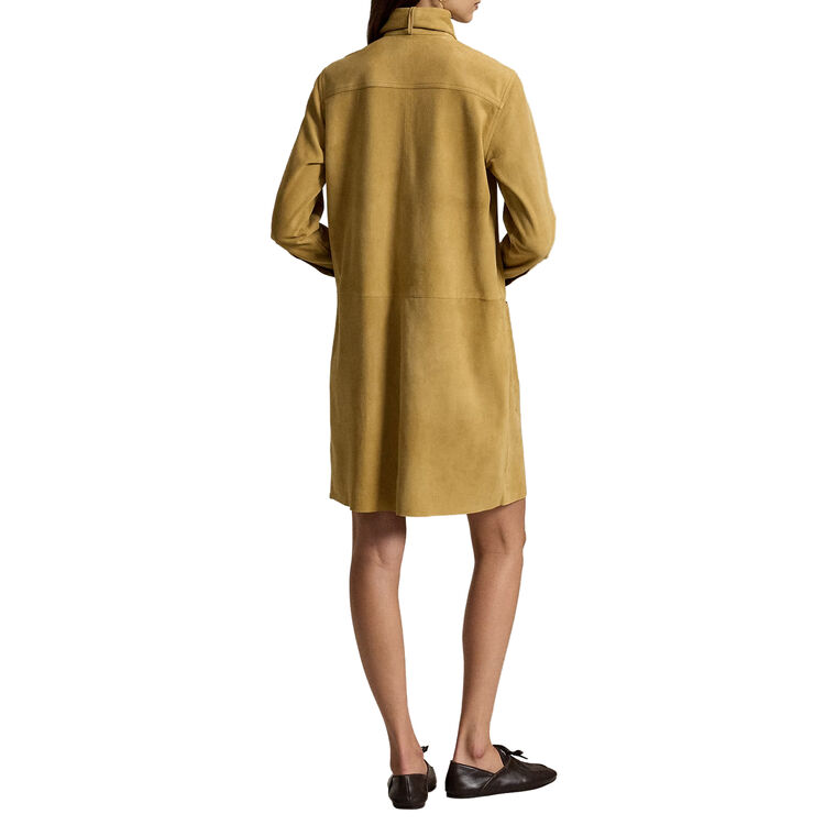 Suede Utility Dress image number null