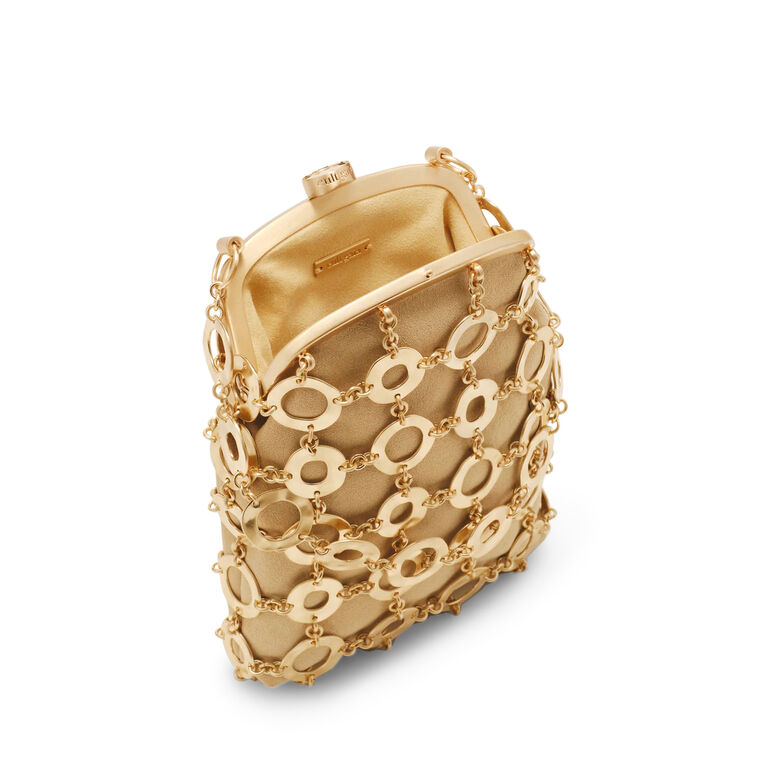 Brielle Caged Overlay Wristlet image number null