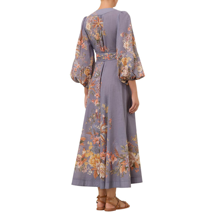 Tallow Wrap Midi Dress image number null