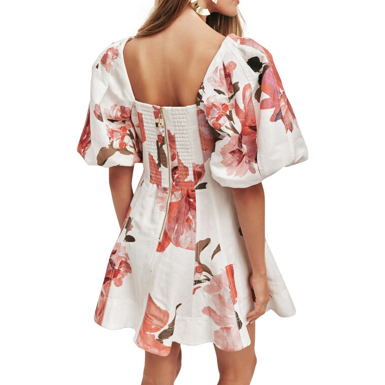 Moderna Puff Sleeve Mini Dress image number null