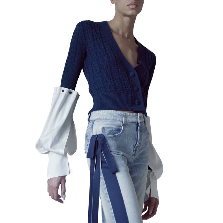 Angelite V-Neck Cardigan image number null