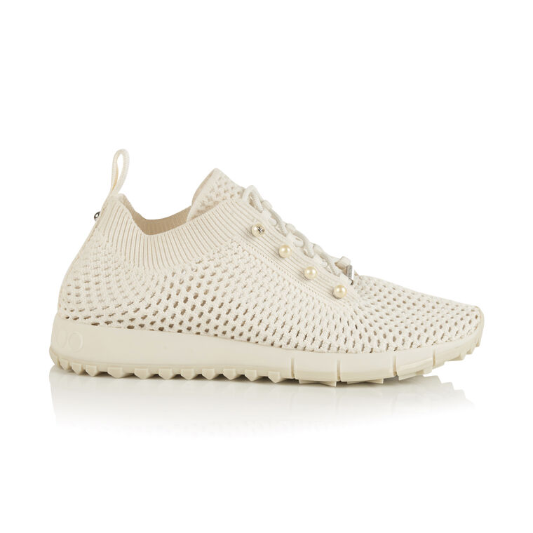 Veles Open Mesh Sneakers With Pearls image number null
