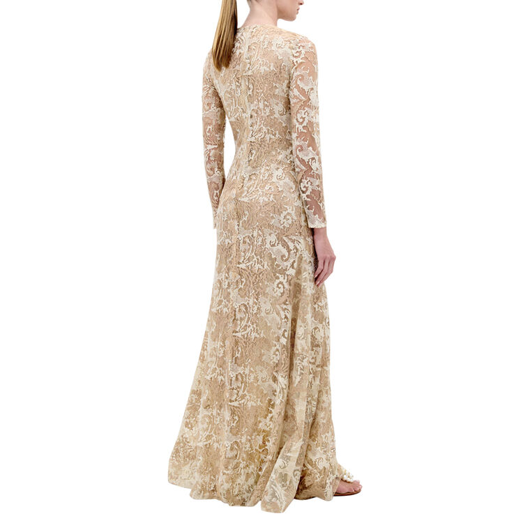 Nila Long Sleeve Gown image number null