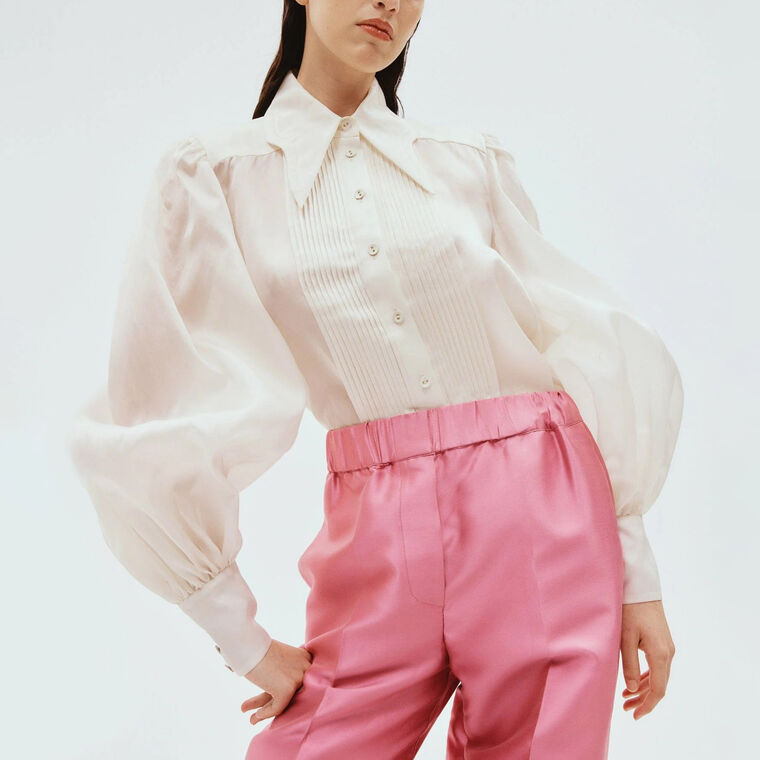 Zelda Silk Blouse image number null