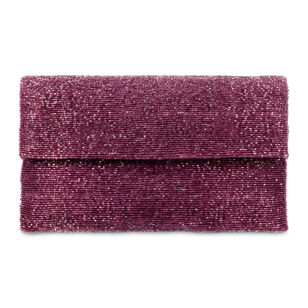 Fully Beaded Envelope Clutch