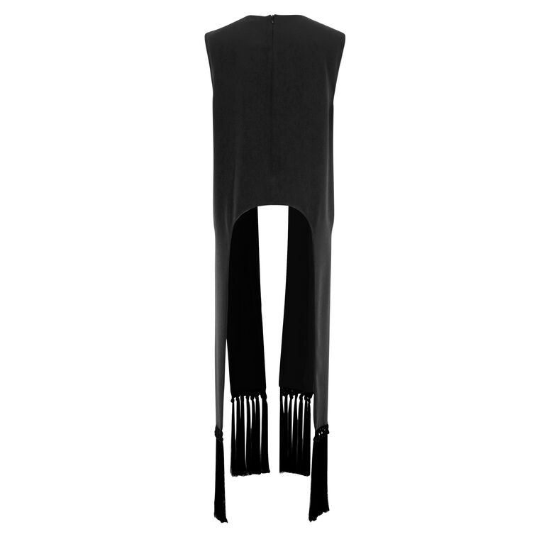 Rennes Sleeveless Elongated Overlay Top image number null