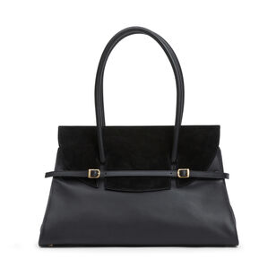 River Suede Shoulder Bag