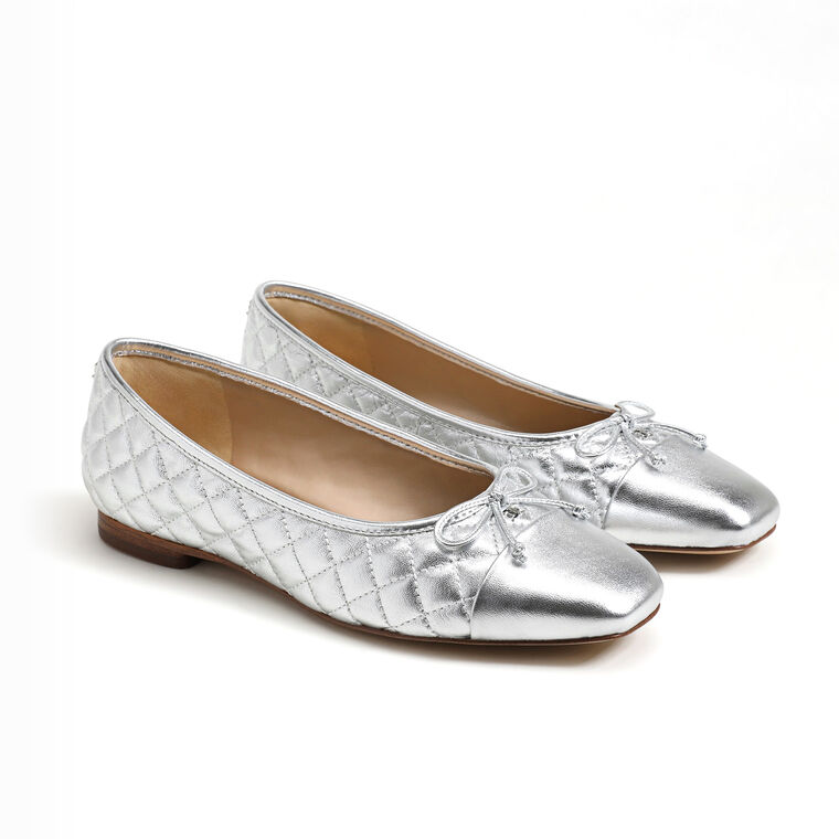 Marilyn Metallic Ballet Flat image number null