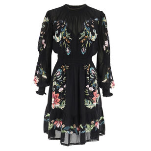 Natalia Lace Long Sleeve Mini Dress