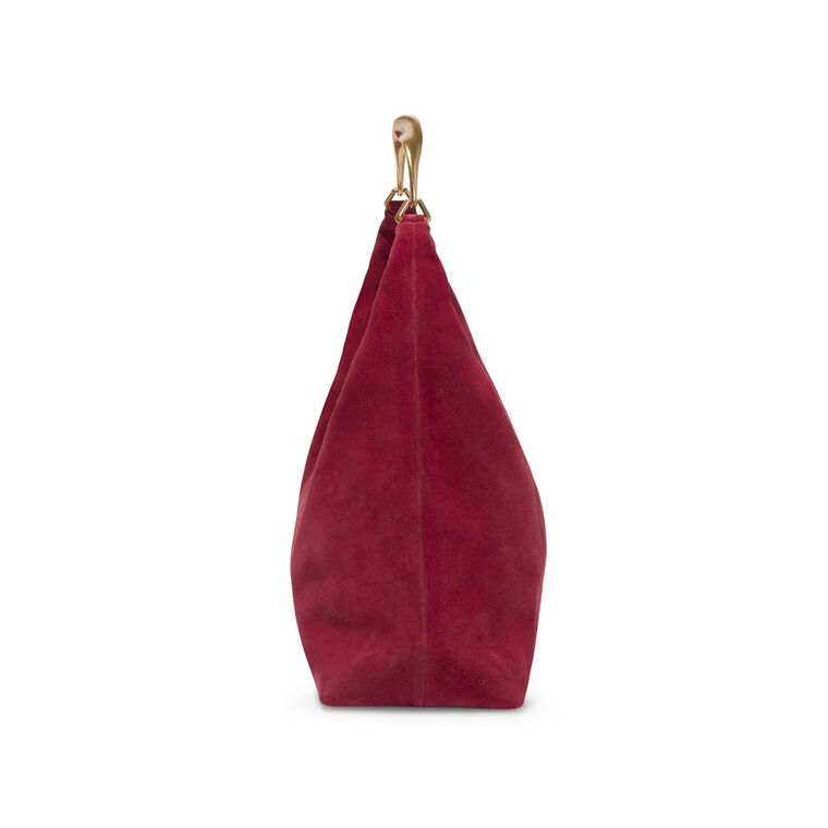 Nixi Suede Hobo Bag image number null