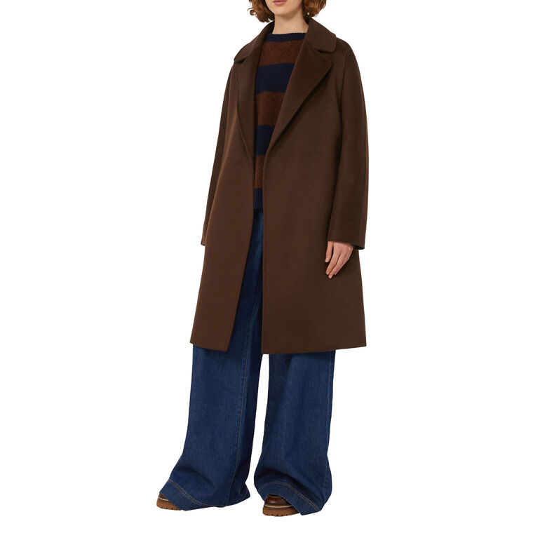 Corte Wool Wrap Coat image number null