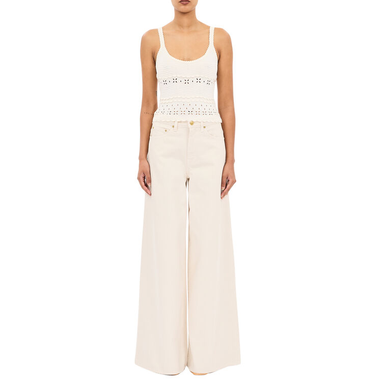 Esme Eyelet Knit Camisole image number null