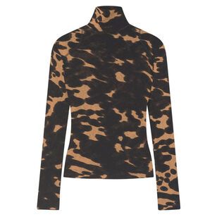 Nayeli Long Sleeve Mesh Jersey Top