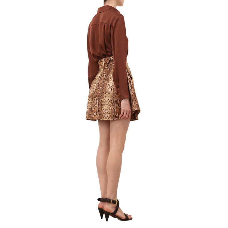 Hypnotic Belted Utility Mini Skirt image number null