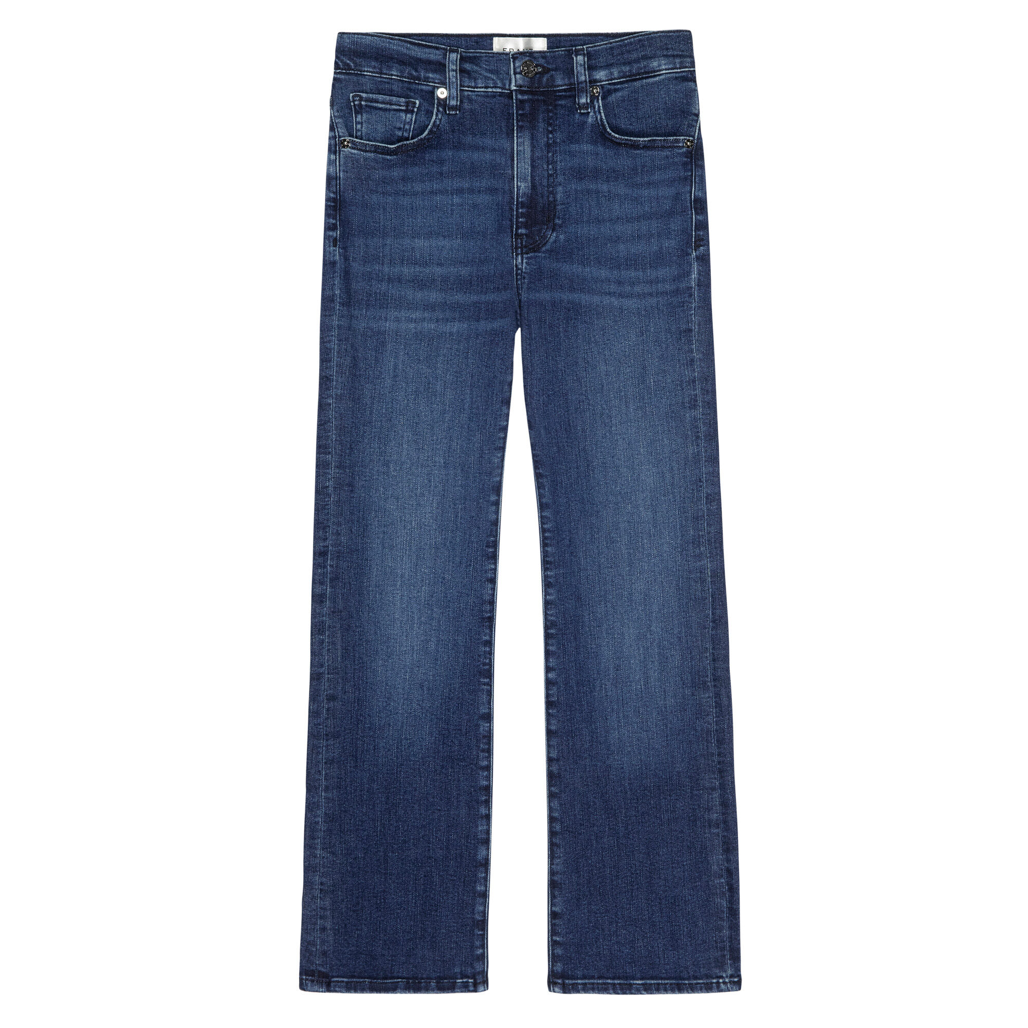 organic wide cropped jeans | mounten