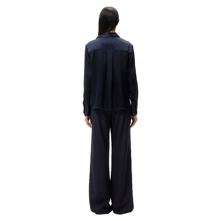 Joey Long Sleeve Silk Shirt image number null