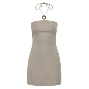 Solene Halter Mini Dress