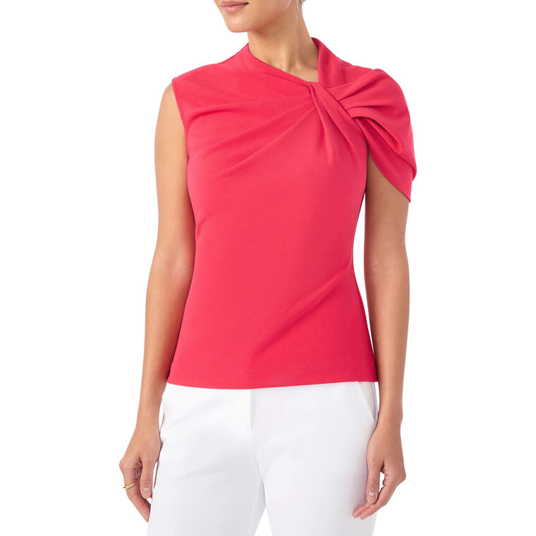 Keshi Short Sleeve Twist Top image number null