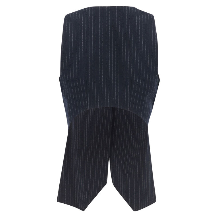 Pinstripe Tatia Vest image number null