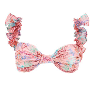 Seaweed Flutter Sleeve Bikini Top