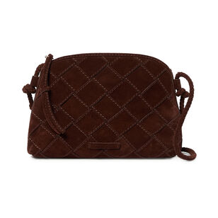 Mallory Woven Suede Crossbody