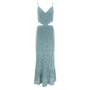 Crochet Midi Dress