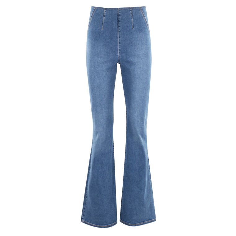 Beverly Off-Duty Flare Jeans image number null