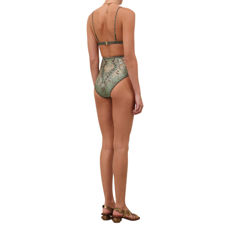 Wanderlust Scallop One-Piece Swimsuit image number null