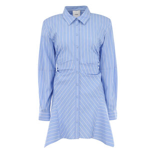 Deena Stripe Button Down Dress