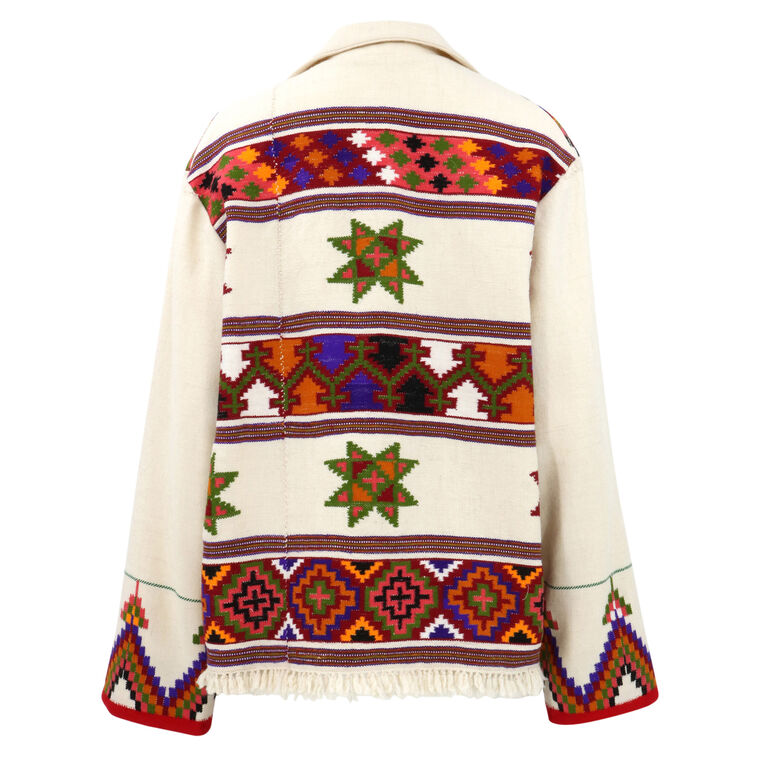 Western Tiger Eye Blanket Jacket image number null