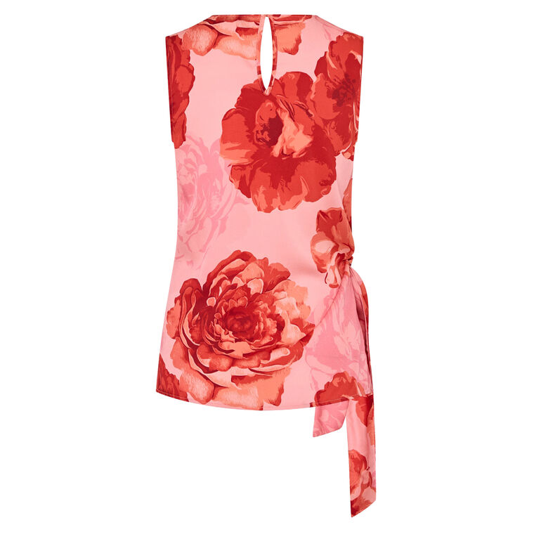 Serena Sleeveless Floral Top image number null