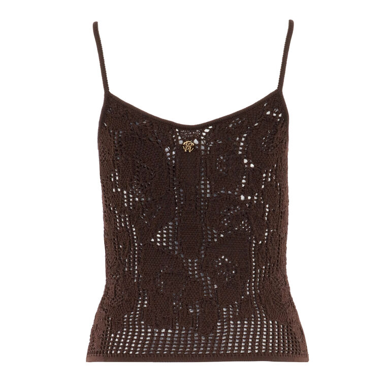 Crochet Knit Tank image number null