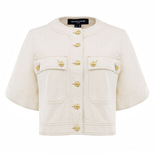 Elias Short Sleeve Denim Jacket