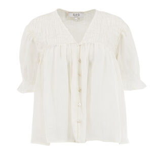 Imogen Solid Short Sleeve Top