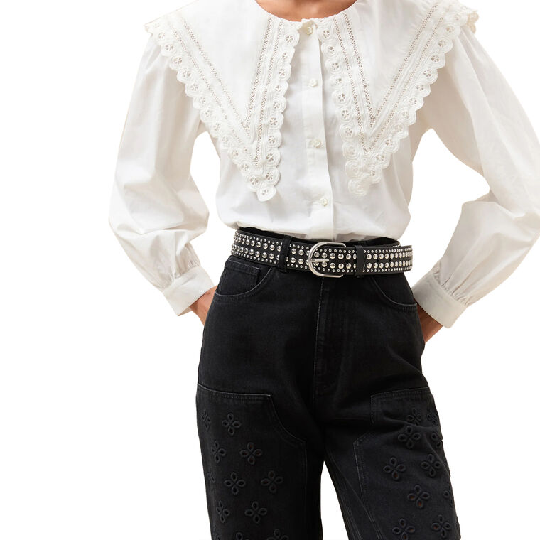 Isaac Studded Belt image number null