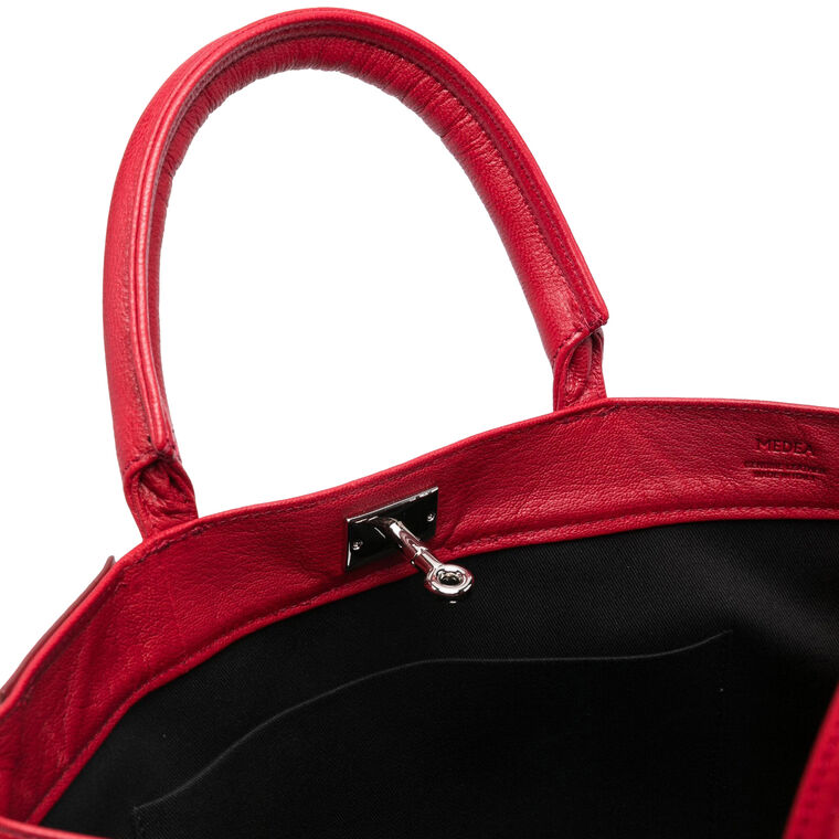 Nina Leather Tote Bag image number null