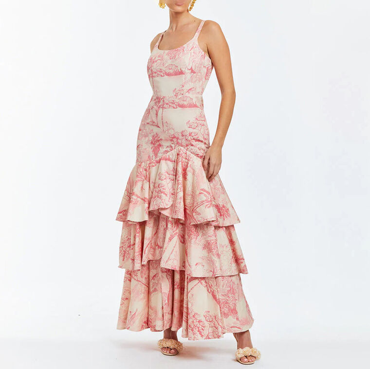 Marseilles Convertible Maxi to Midi Dress image number null