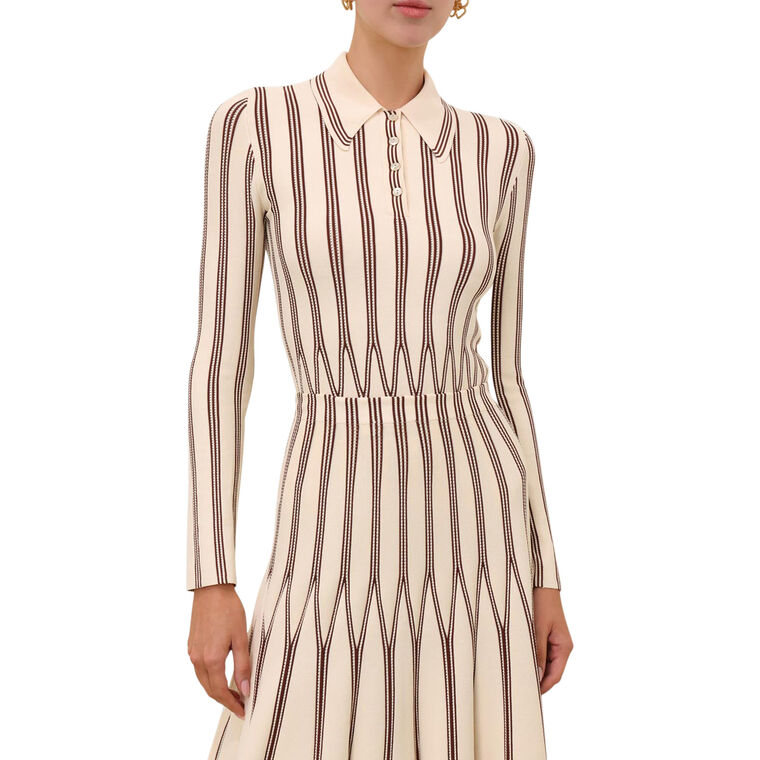 Valiant Striped Polo image number null