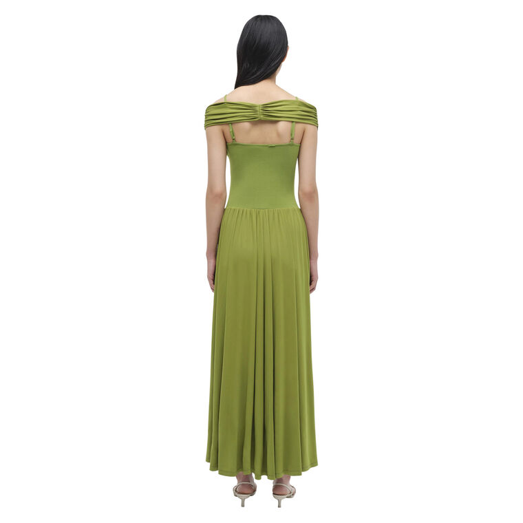 Amarantha Off Shoulder Jersey Midi Dress image number null