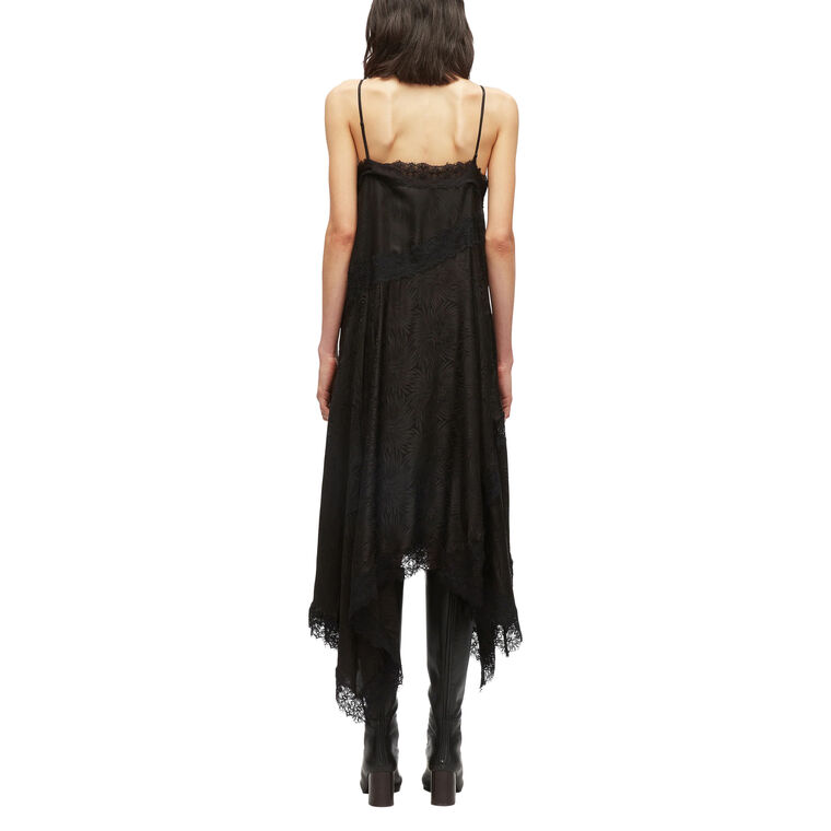 Floral Jacquard Camisole Dress image number null
