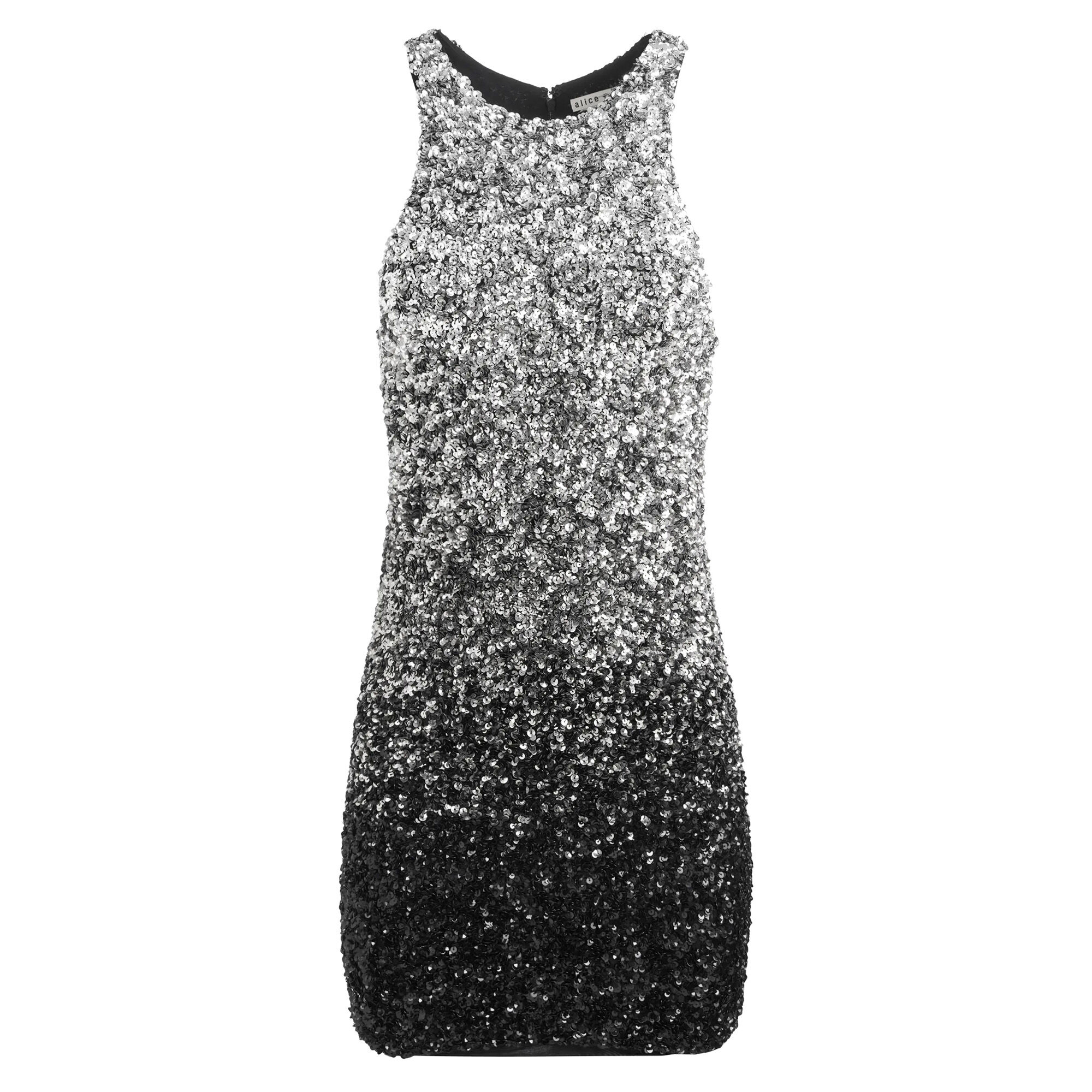 Pania Sequin Ombre Racerback Mini Dress