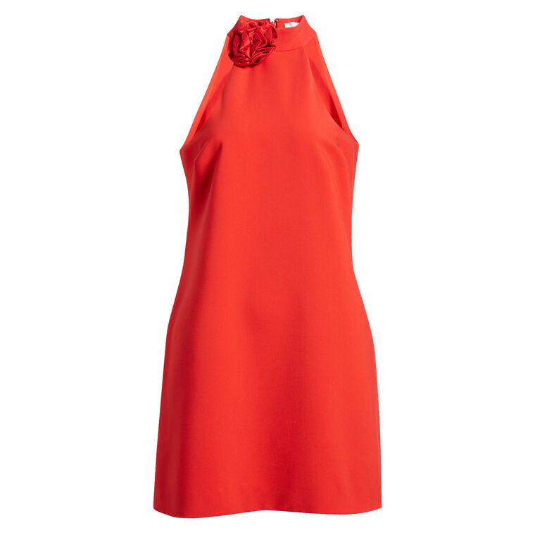 open lace back dress Likely Yara One Shoulder Gown in Scarlet  Suite 201