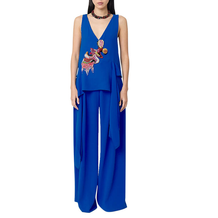 Lucid Sleeveless V-Neck Top image number null