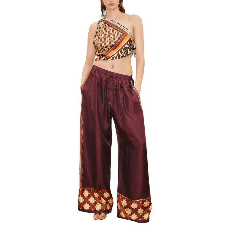 Wilson Silk Jogger Pant image number null