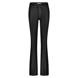 Bridget Boot High Rise Instasculpt Coated Jeans