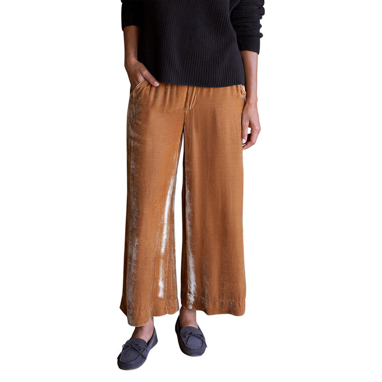 Maisie Velvet Pull On Pant image number null