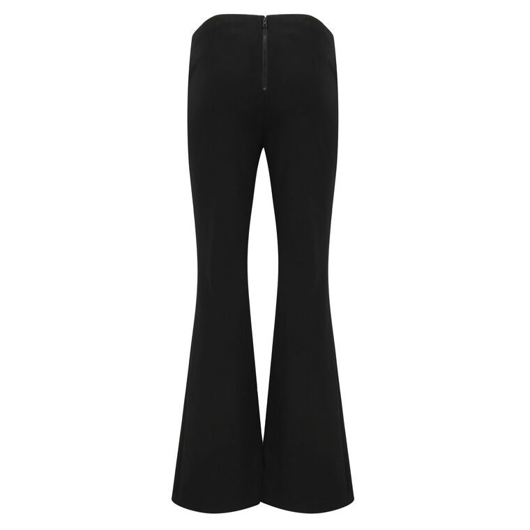 Rhinestone Stretch Bootcut Pant image number null