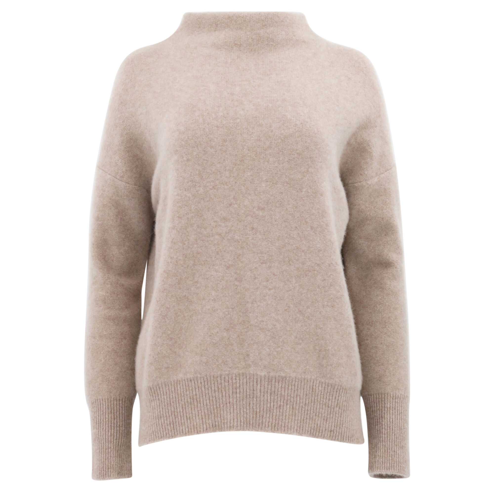 Vince cashmere top funnel neck sweater