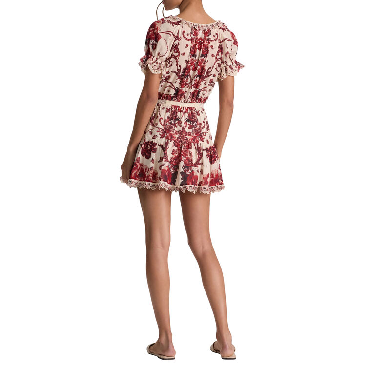 Mclaine Puff Sleeve Dress image number null